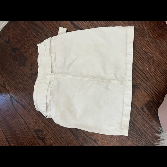 Superdown white jean skirt - Picture 4 of 5